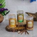 Aroincense Gold 50 GMS Pack Of 3 (150 GMS ) | Orange, Jasmine & Woody Forest
