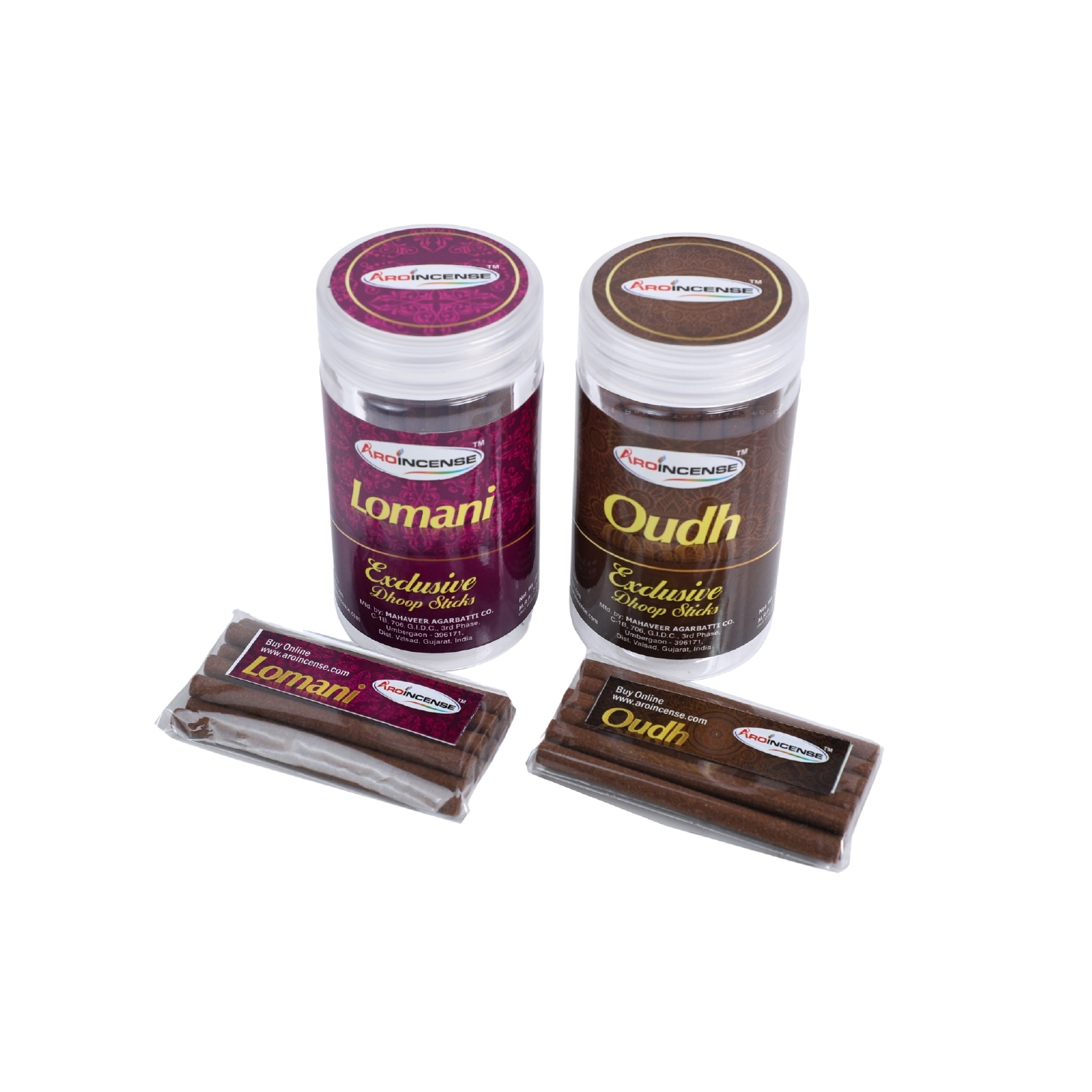 Aroincense Exclusive Dhoop Sticks Lomani & Oudh