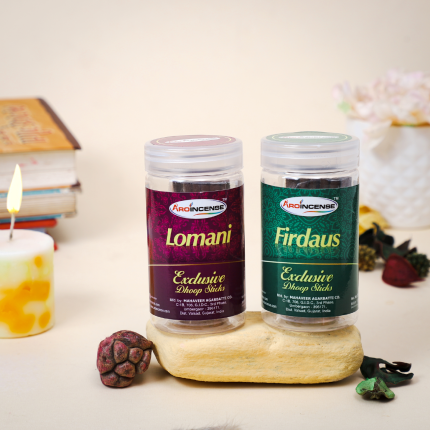 Aroincense Exclusive 50 GMS Combo Pack Of 2 (100 GMS ) | Lomani & Firdaus