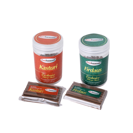 Aroincense Premium 100 GMS Pack Of 2 (200 GMS ) | Kasturi & Firdaus