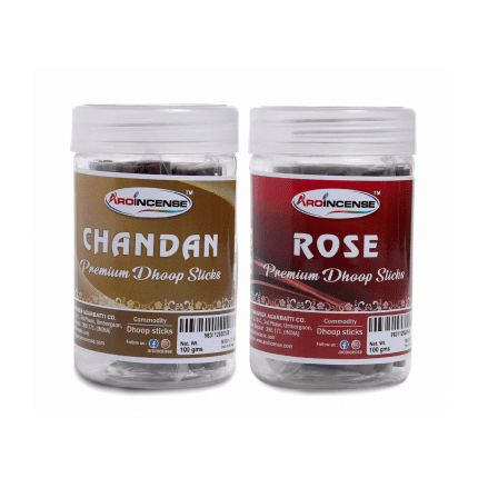 Aroincense Premium 100 GMS Pack Of 2 (200 GMS ) | Chandan & Rose