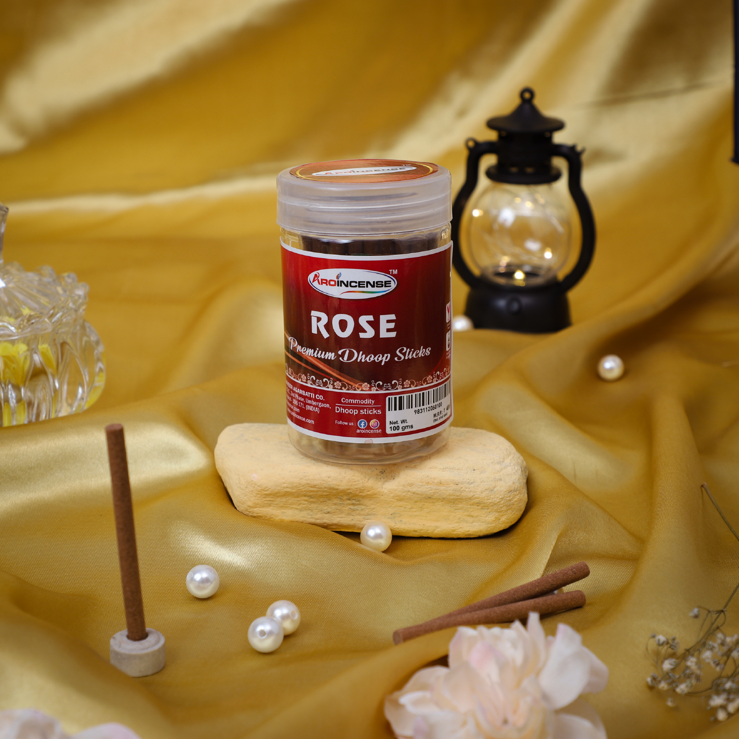 Aroincense Premium Single (100 GMS ) | Rose Aroincense Premium Single (100 GMS ) | Rose
