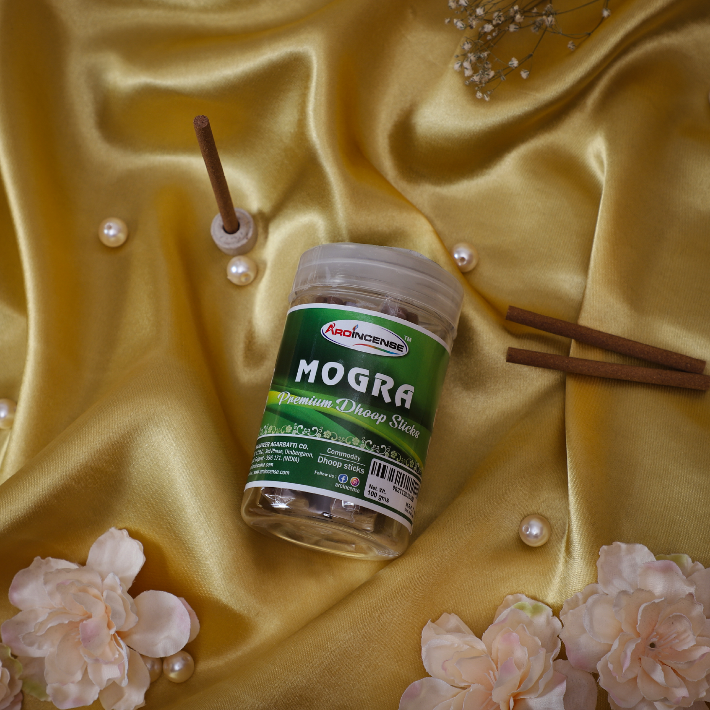 Aroincense Premium Single (100 GMS ) | Mogra