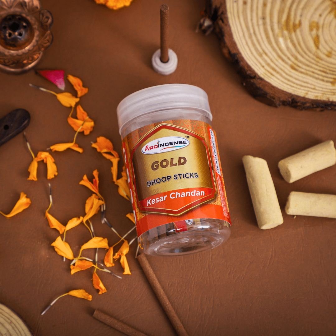 Aroincense Single Gold (100GMS) | Kesar Chandan - Image 3