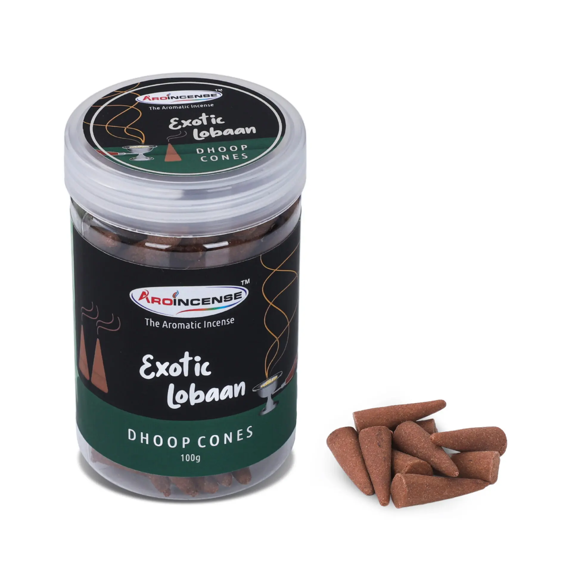 Aroincense Dhoop Cones (100GMS) | Exotic Loban - Image 2