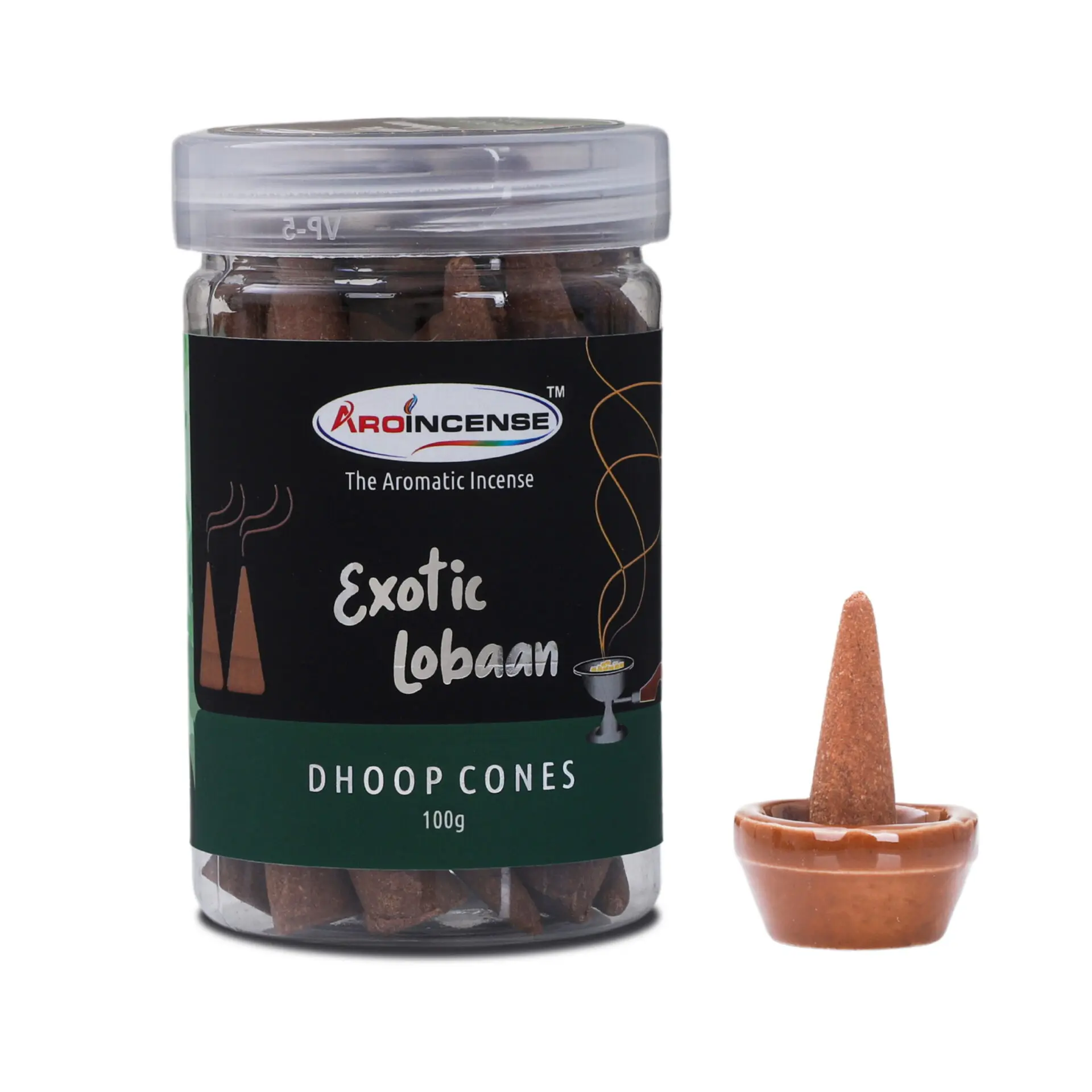 Aroincense Dhoop Cones (100GMS) | Exotic Loban - Image 3