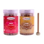 Aroincense DESI GULAB / PURE PEARL ( Total 200 g Combo Pack)