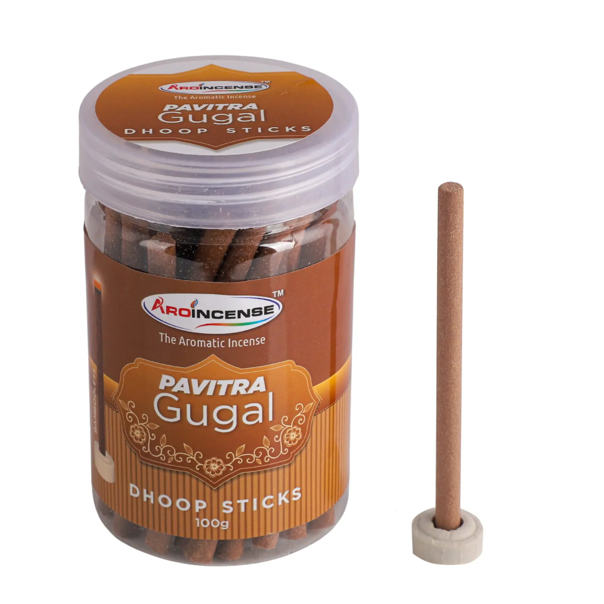 Aroincense PAVITRA GUGGAL / SILVER MIST ( Total 200 g Combo Pack) - Image 4